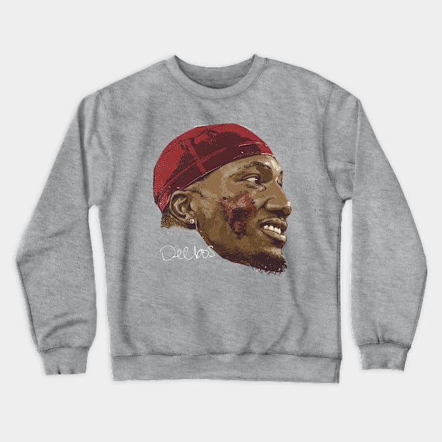 Deebo Samuel San Francisco Portrait Crewneck Sweatshirt by danlintonpro